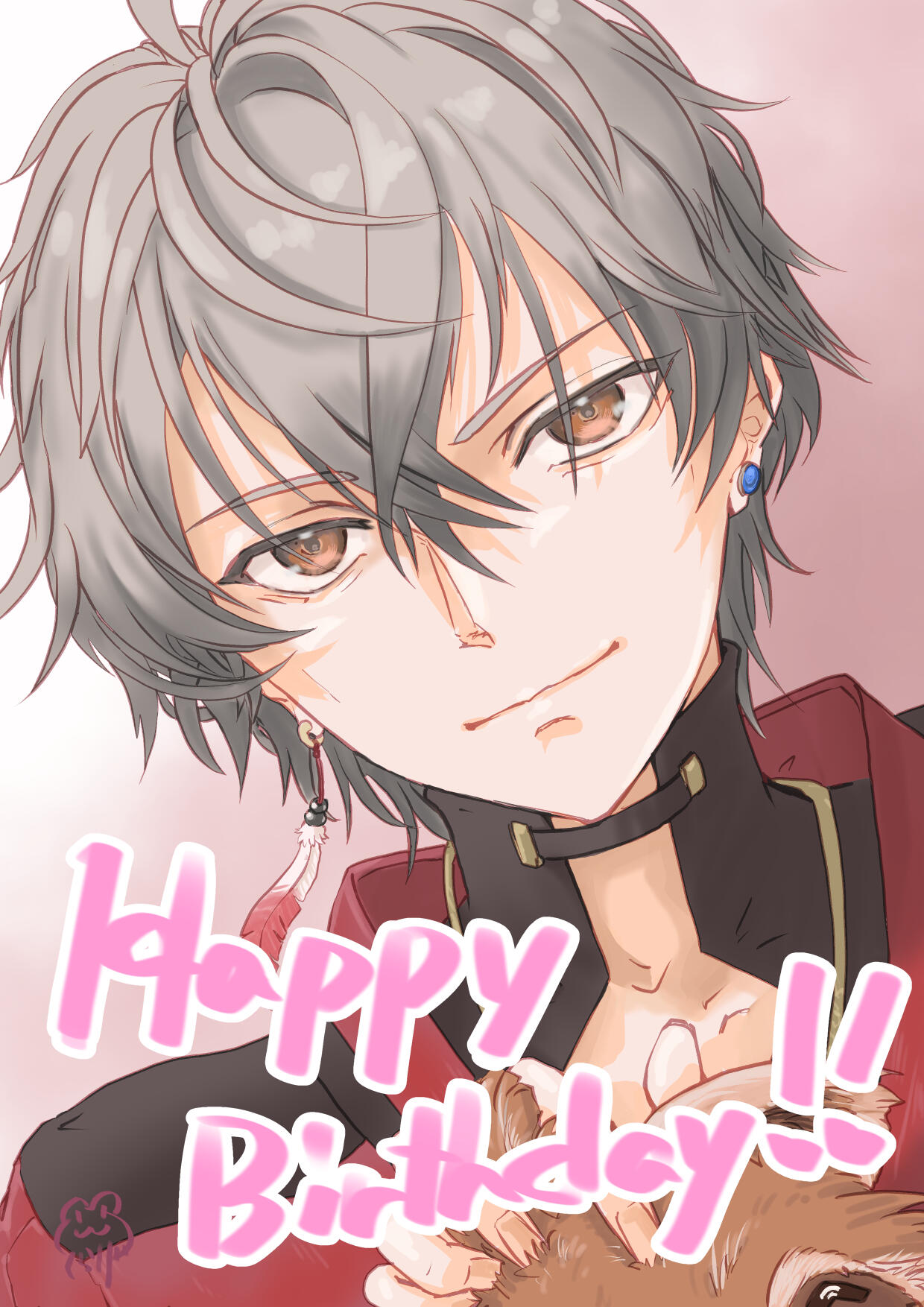 Happy Birthday, Sir Ryoma! Thank you for your wonderful streams! I'm rooting for you!!!! - krage @molekingy