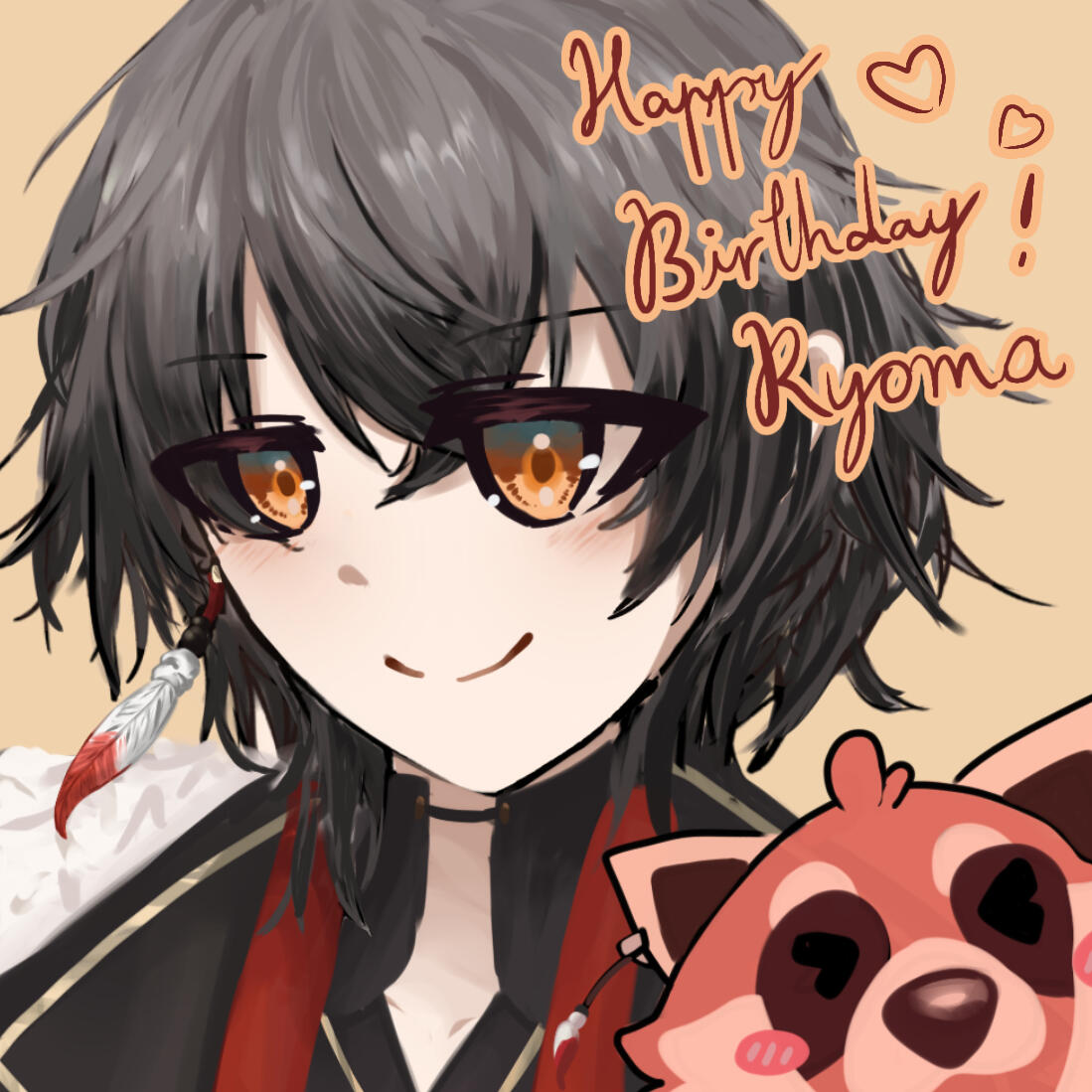 Happy birthday to Ryoshi ! :) I am a new Ryonin and started watching your streams, it was entertaining ! Also, I hope you reach your goal of 100K subscribers soon ! - アルヤShelter(@FayeLmaoLmao)